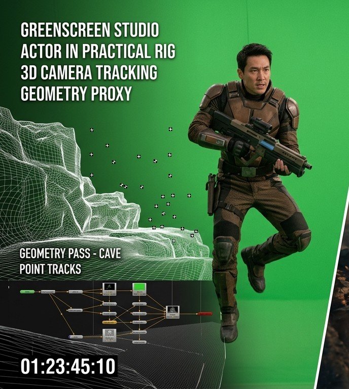 Before Working: Greenscreen Studio & CGI Proxy